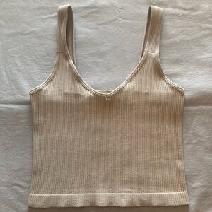 Dynamic Women’s Blue Ribbed Tank